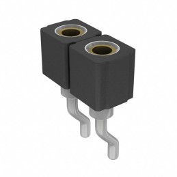 10 pcs : 801-43-002-40-002000 - CONN RCPT 2POS 0.1 GOLD SMD R/A