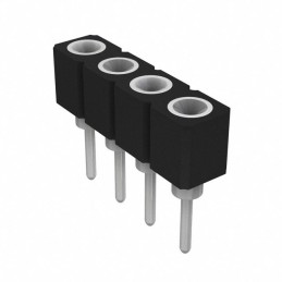 10 pcs : 831-43-004-10-001000 - CONN RCPT 4POS 0.079 GOLD PCB