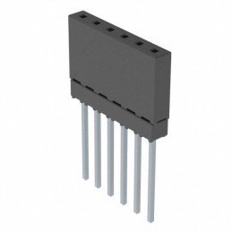 10 pcs : ESQ-106-14-L-S - CONN SOCKET 6POS 0.1 GOLD PCB