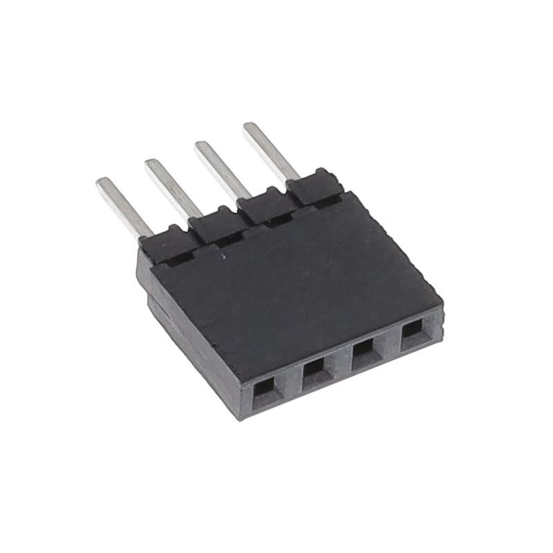 10 pcs : ESQT-104-03-M-S-310 - CONN RECP, EL SOC 4POS GOLD