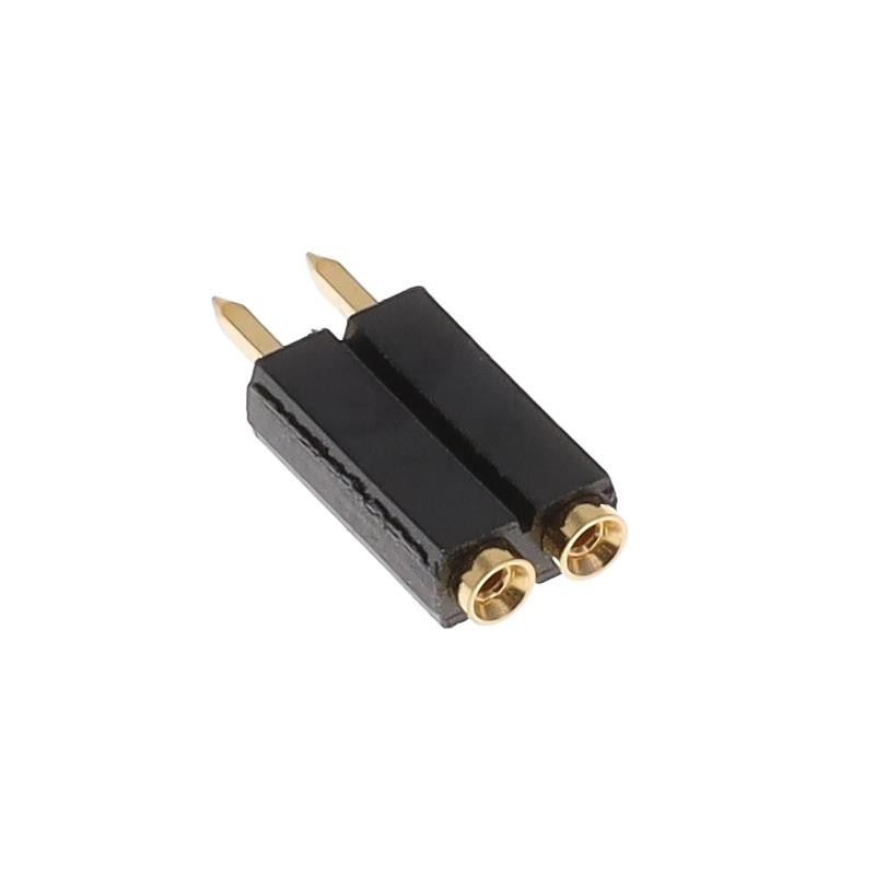 10 pcs : ESS-102-G-03 - CONN SOCKET 2POS 0.1 GOLD PCB