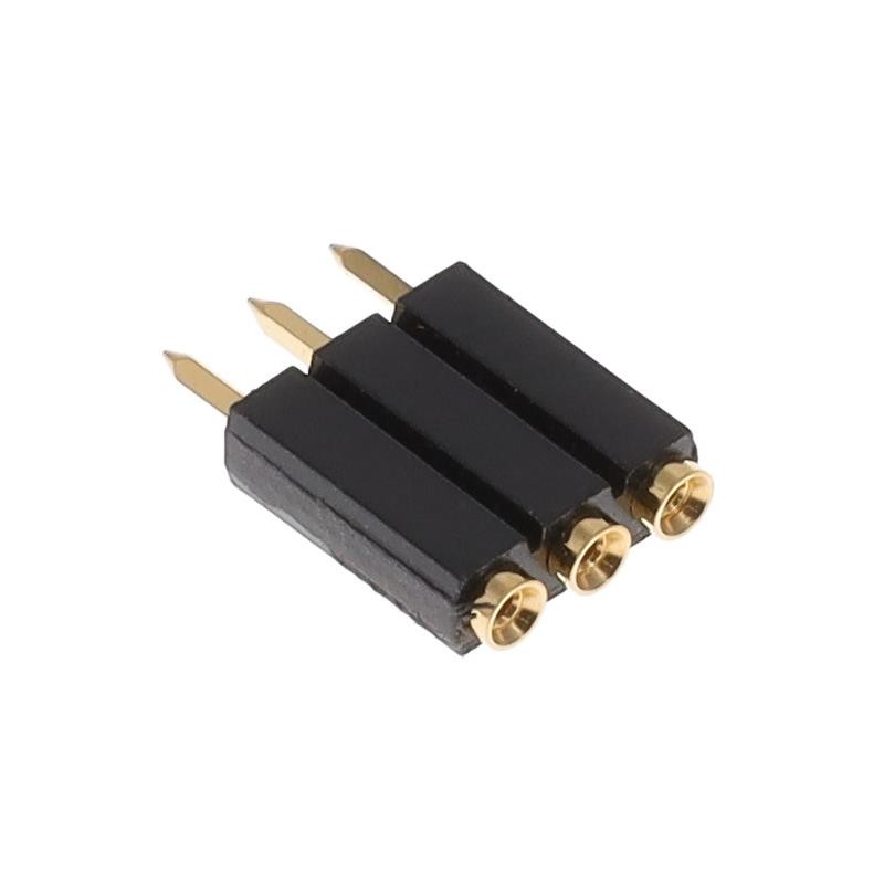 10 pcs : ESS-103-G-03 - CONN SOCKET 3POS 0.1 GOLD PCB