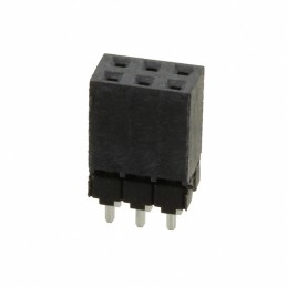 10 pcs : ESW-103-12-T-D - CONN SOCKET 6POS 0.1 TIN PCB