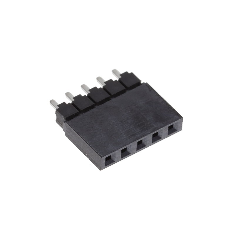 10 pcs : ESW-105-12-L-S - CONN SOCKET 5POS 0.1 GOLD PCB