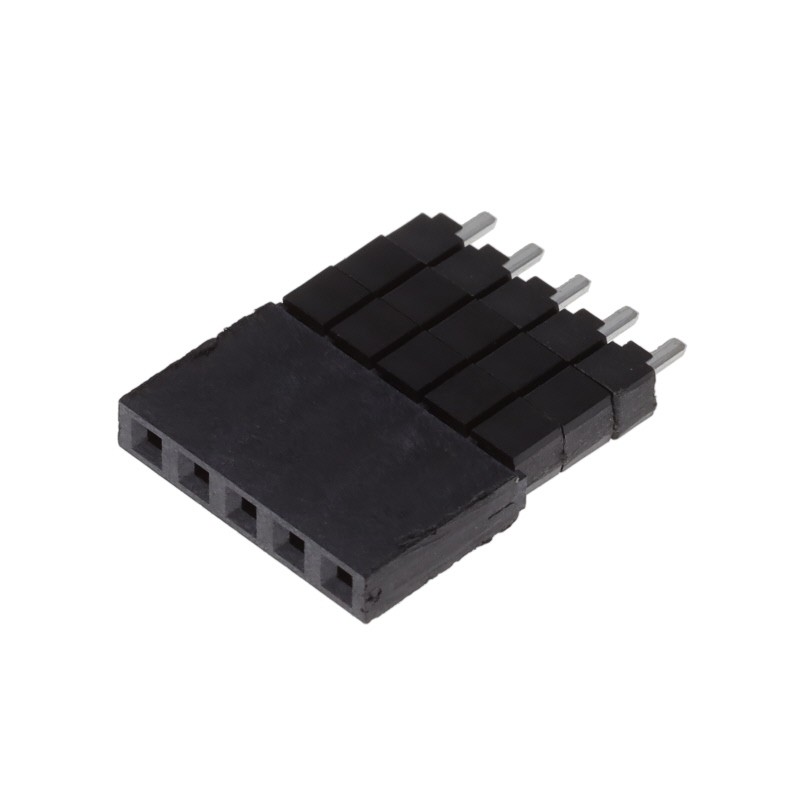 10 pcs : ESW-105-33-T-S - CONN SOCKET 5POS 0.1 TIN PCB