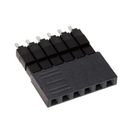 10 pcs : ESW-106-33-T-S - CONN SOCKET 6POS 0.1 TIN PCB