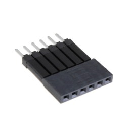 10 pcs : ESW-106-44-T-S - CONN SOCKET 6POS 0.1 TIN PCB