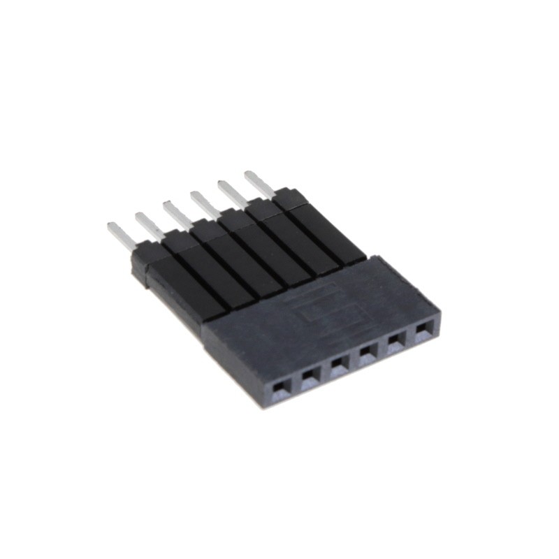 10 pcs : ESW-106-44-T-S - CONN SOCKET 6POS 0.1 TIN PCB