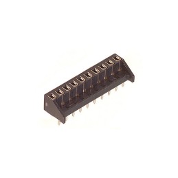 10 pcs : MDF7-10S-2.54DSA(55) - CONN RCPT 10POS 0.1 TIN PCB
