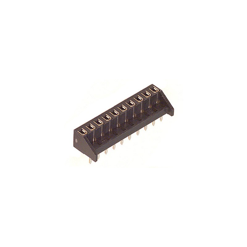 10 pcs : MDF7-10S-2.54DSA(55) - CONN RCPT 10POS 0.1 TIN PCB