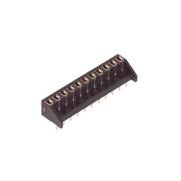 10 pcs : MDF7-11S-2.54DSA(55) - CONN RCPT 11POS 0.1 TIN PCB