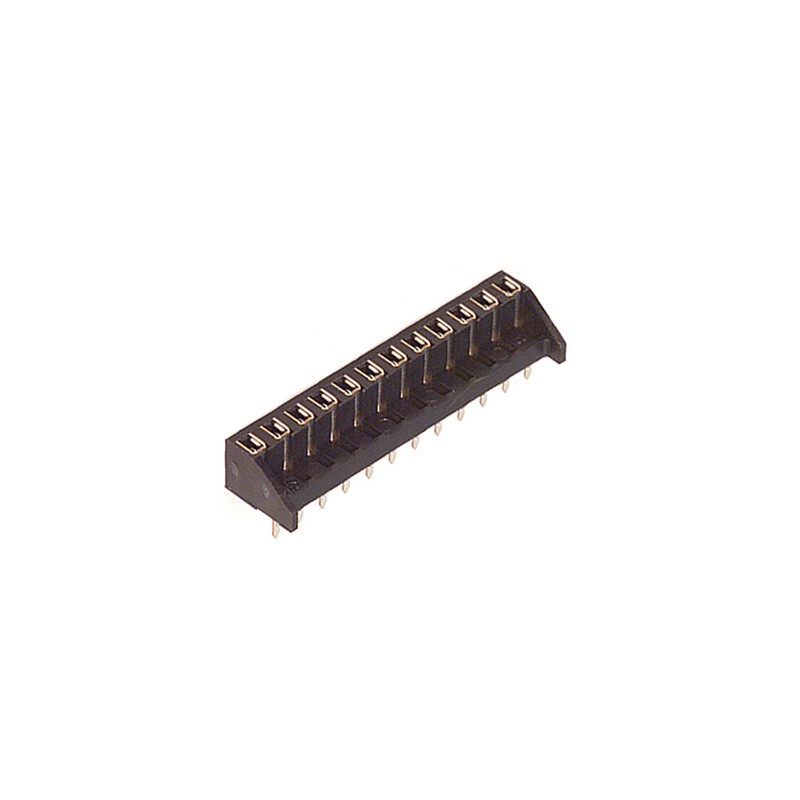 10 pcs : MDF7-12S-2.54DSA(55) - CONN RCPT 12POS 0.1 TIN PCB