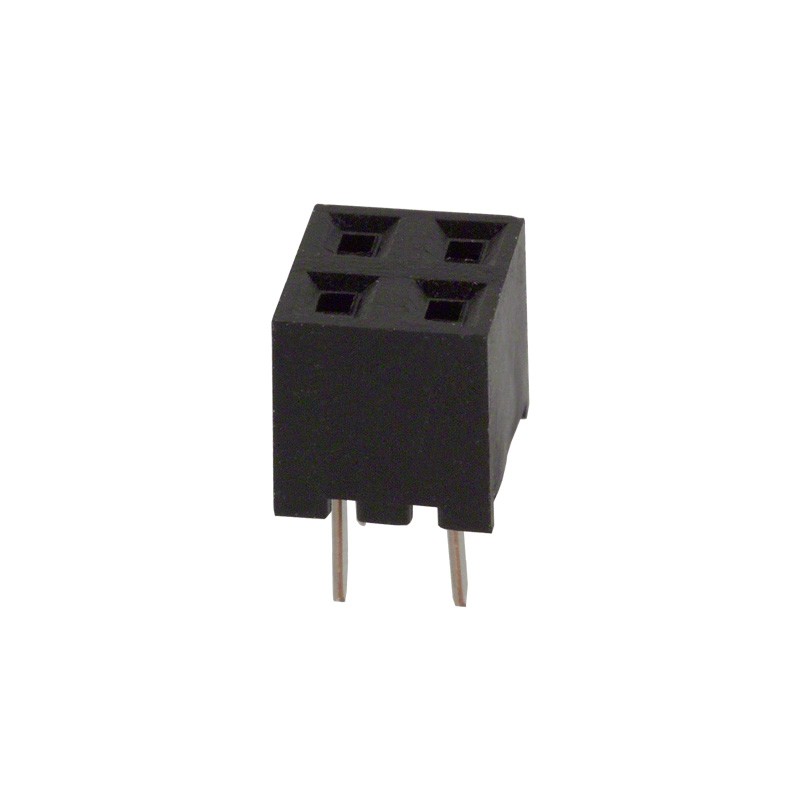 10 pcs : A3C-4DA-2DSA(71) - CONN RCPT 4POS 0.079 GOLD PCB