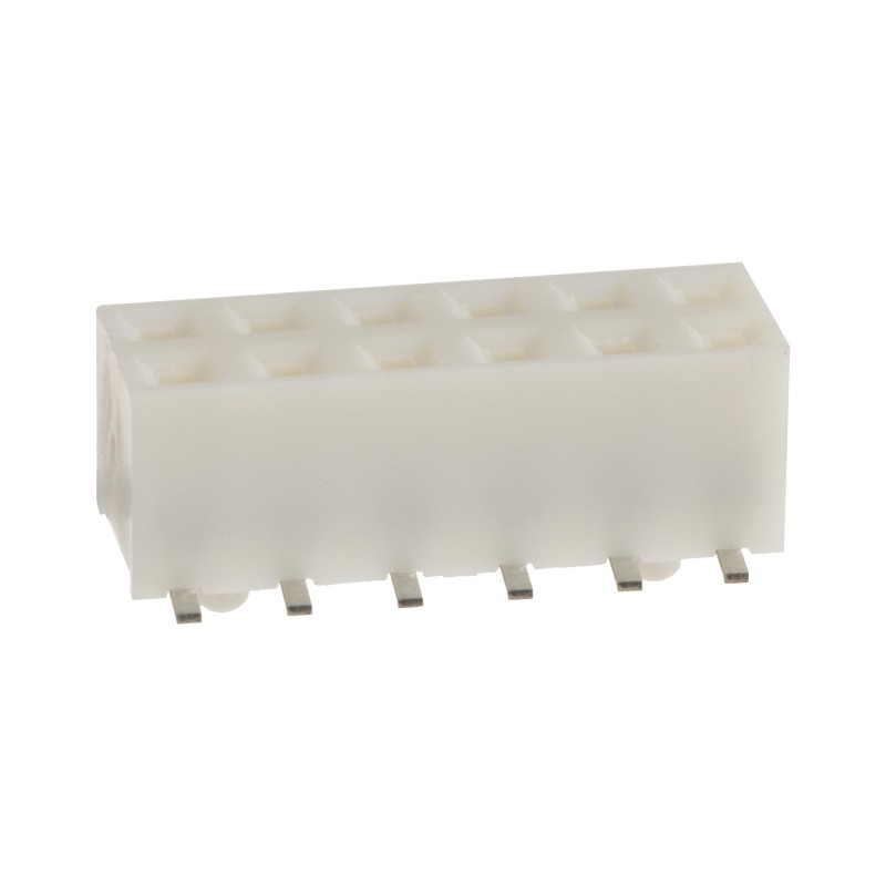 10 pcs : A3A-12DA-2SV(71) - CONN RCPT 12POS 0.079 GOLD SMD