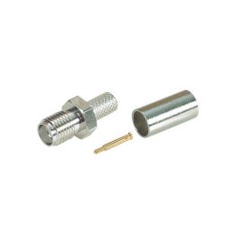 10 pcs : ARSJ-1700 - CONRP-SMA JACK CRIMP LMR195