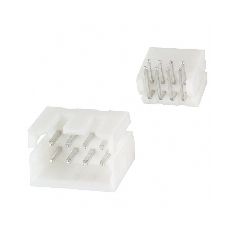 10 pcs : DF1BZ-8DP-2.5DS - CONN HEADER R/A 8POS 2.5MM