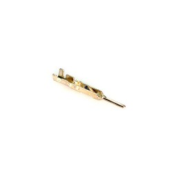 10 pcs : HR22-PC-122 - CONTACT PIN 24-28AWG CRIMP SLVR