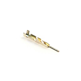 10 pcs : RP17-PC-122 - CONTACT PIN 24-30AWG CRIMP SLVR