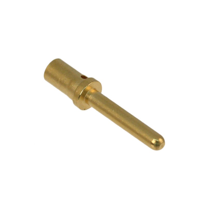 10 pcs : 1650153-2 - CONTACT PIN POWER 12AWG GOLD