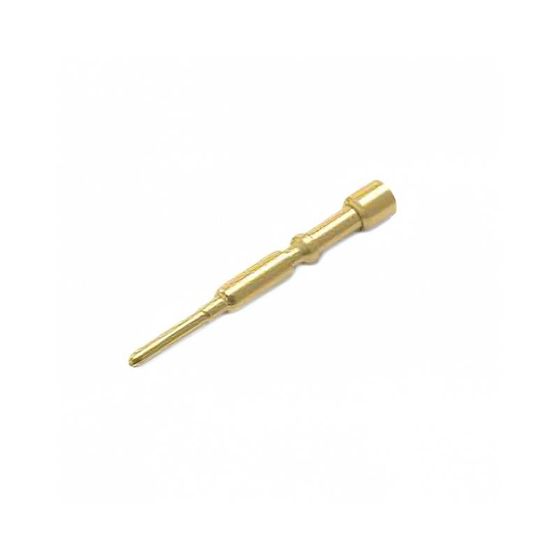 10 pcs : 61-0083-011-P00 - CONTACT PIN SZ 1.0MM CRIMP GOLD