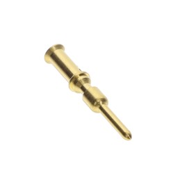 10 pcs : 61-0239-011-P00 - CONTACT PIN SZ 1.0MM CRIMP GOLD