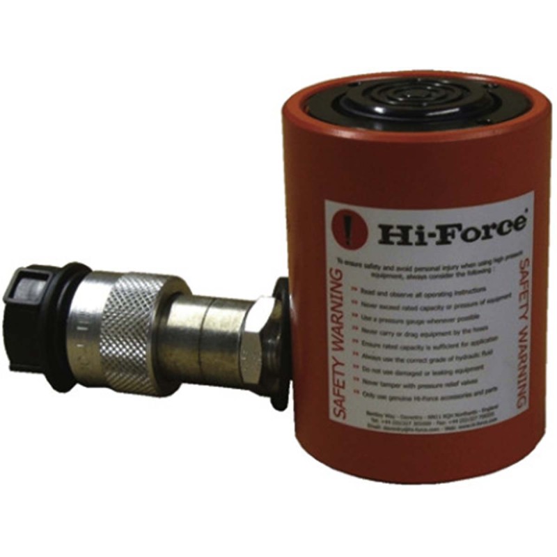1 pcs - Hi-Force Single, Portable Low Height Hydraulic Cylinder, HLS301, 32t, 25mm stroke