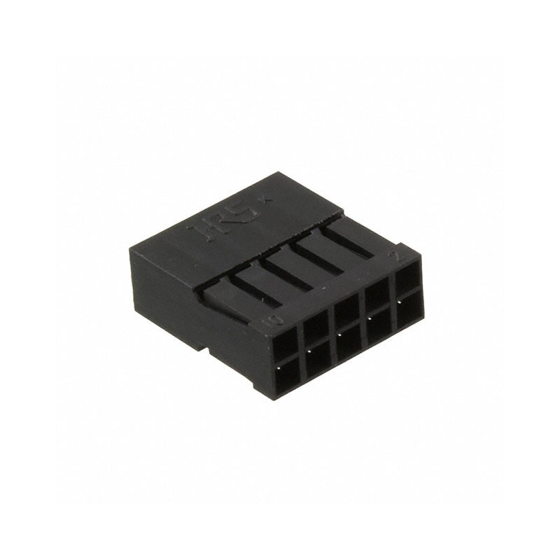 10 pcs : A1-10D-2.54C - CONN SOCKET HSG 10POS 2.54MM