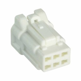 10 pcs : DF62W-6S-2.2C - CONN SOCKET HSG 6POS 2.20MM