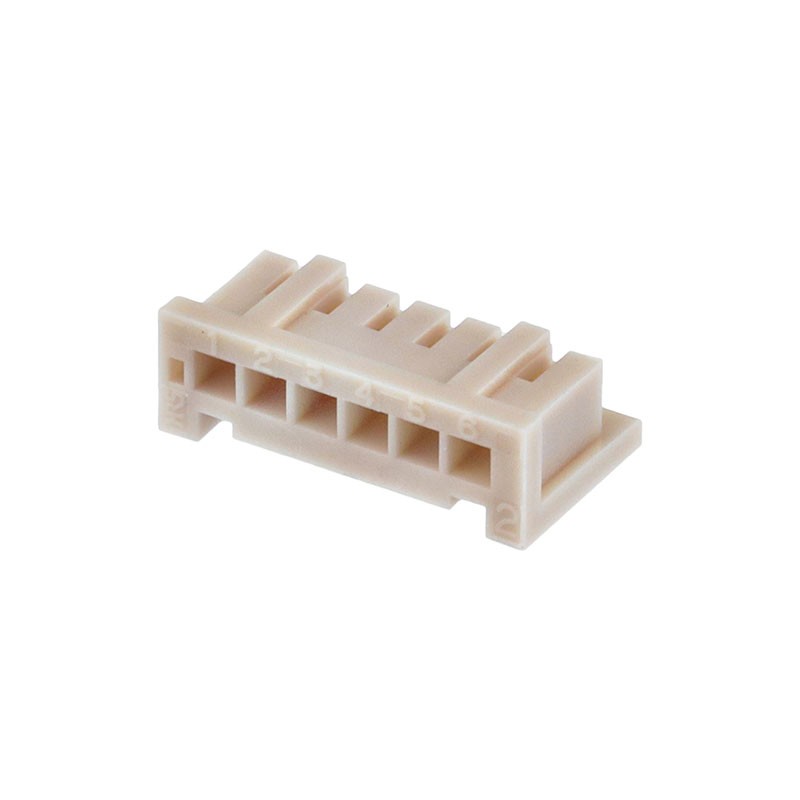 10 pcs : DF1-6S-2.5C - CONN SOCKET HSG 6POS 2.50MM