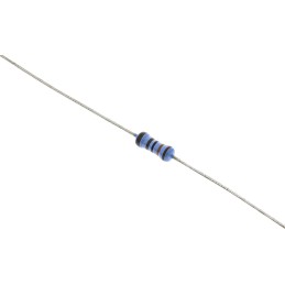 50 pcs - Vishay MBB0207 Series Axial Thin Film Fixed Resistor 1.3kΩ ±1% 0.6W ±50ppm/°C