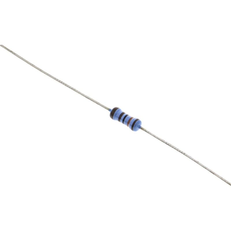 50 pcs - Vishay MBB0207 Series Axial Thin Film Fixed Resistor 1.3kΩ ±1% 0.6W ±50ppm/°C