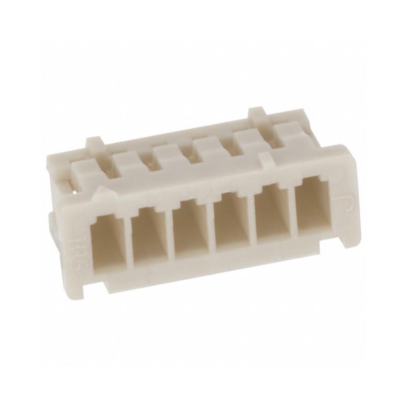 10 pcs : DF13-6S-1.25C - CONN RCPT HSG 6POS 1.25MM