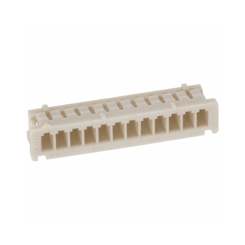 10 pcs : DF13-12S-1.25C - CONN RCPT HSG 12POS 1.25MM