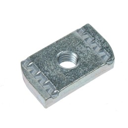 10 pcs - RS PRO Channel Nut, M10, Nut Base Dimensions 8 x 19mm