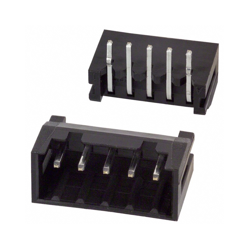 10 pcs : DF3A-5P-2DS - CONN HEADER R/A 5POS 2MM