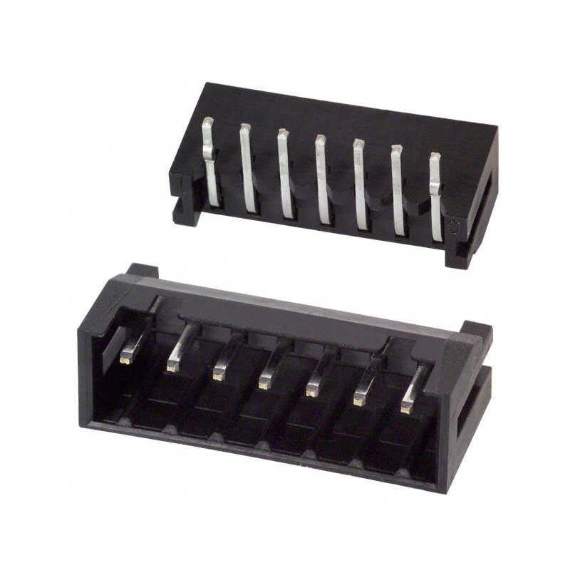 10 pcs : DF3A-7P-2DS - CONN HEADER R/A 7POS 2MM