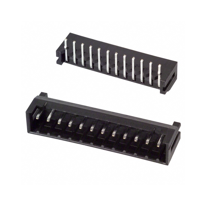 10 pcs : DF3-12P-2DS(01) - CONN HEADER R/A 12POS 2MM
