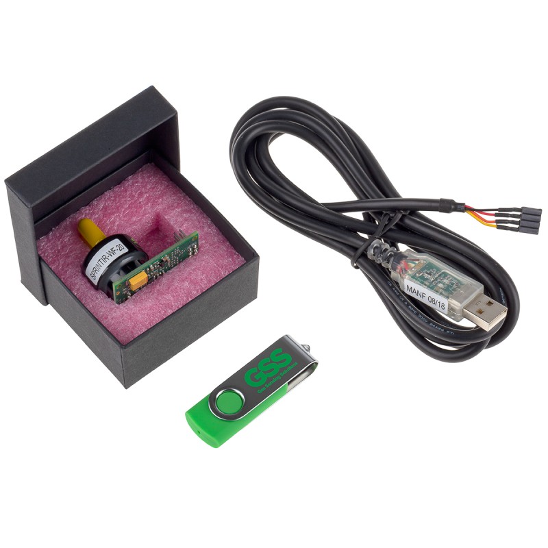1 pcs - GSS SprintIR-W Low Power CO2 Sensor Evaluation Kit