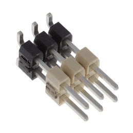 10 pcs : HW-03-15-T-D-375-SM - CONN HDR 6POS 0.1 STACK SMD TIN