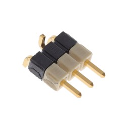 10 pcs : HW-03-16-G-S-250-SM - CONN HDR 3POS 0.1 STACK SMD GOLD