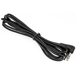 1 pcs - Switchcraft Male 3.5mm Stereo Jack to Male 3.5mm Stereo Jack Aux Cable, Black, 1.8m