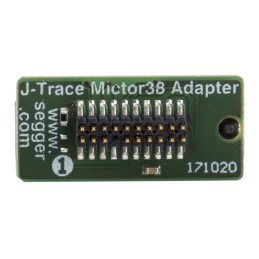 1 pcs - SEGGER 8.06.21 J-Trace Mictor 38 Adapter Adapter for use with 19 Pin Cortex-M Connector, 38 Pin Mictor Connector