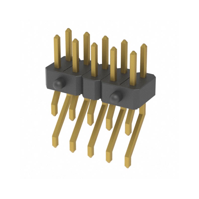 10 pcs : M22-5430505 - CONN HEADER SMD R/A 10POS 2MM