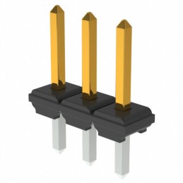 10 pcs : XJ8B-0311 - CONN HEADER VERT 3POS 2.54MM