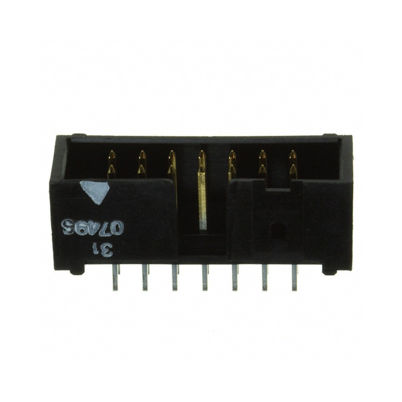 10 pcs : XG4C-1431 - CONN HEADER VERT 14POS 2.54MM