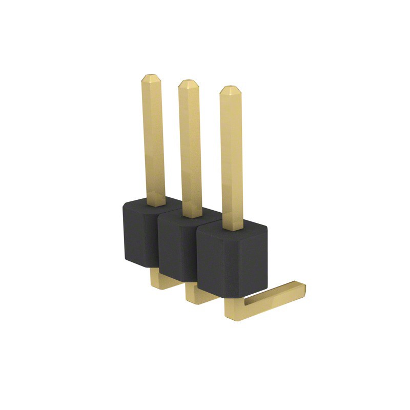 10 pcs : PRPC003SBAN-M71RC - CONN HEADER R/A 3POS 2.54MM