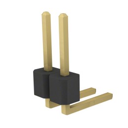 10 pcs : PRPC002SBBN-M71RC - CONN HEADER R/A 2POS 2.54MM