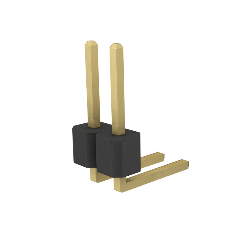 10 pcs : PRPC002SBBN-M71RC - CONN HEADER R/A 2POS 2.54MM