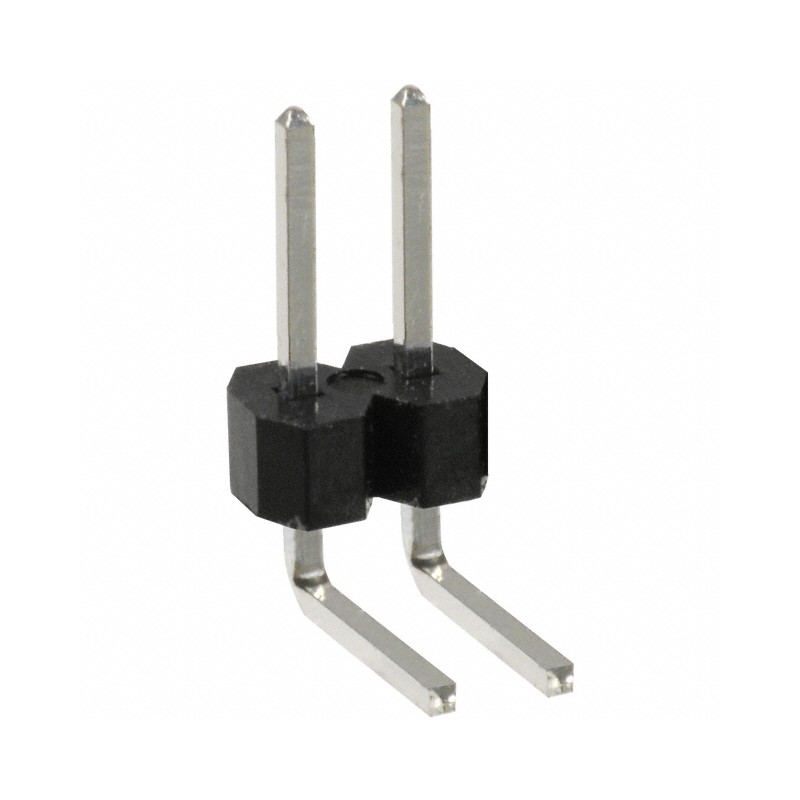10 pcs : PEC02SBBN - CONN HEADER R/A 2POS 2.54MM