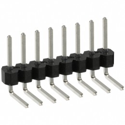 10 pcs : PEC08SBBN - CONN HEADER R/A 8POS 2.54MM